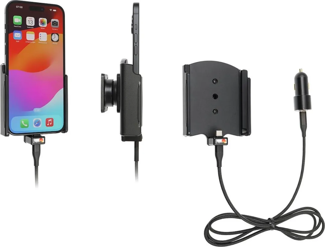 Brodit 721374 iPhone 15 Plus Houder - Zwart