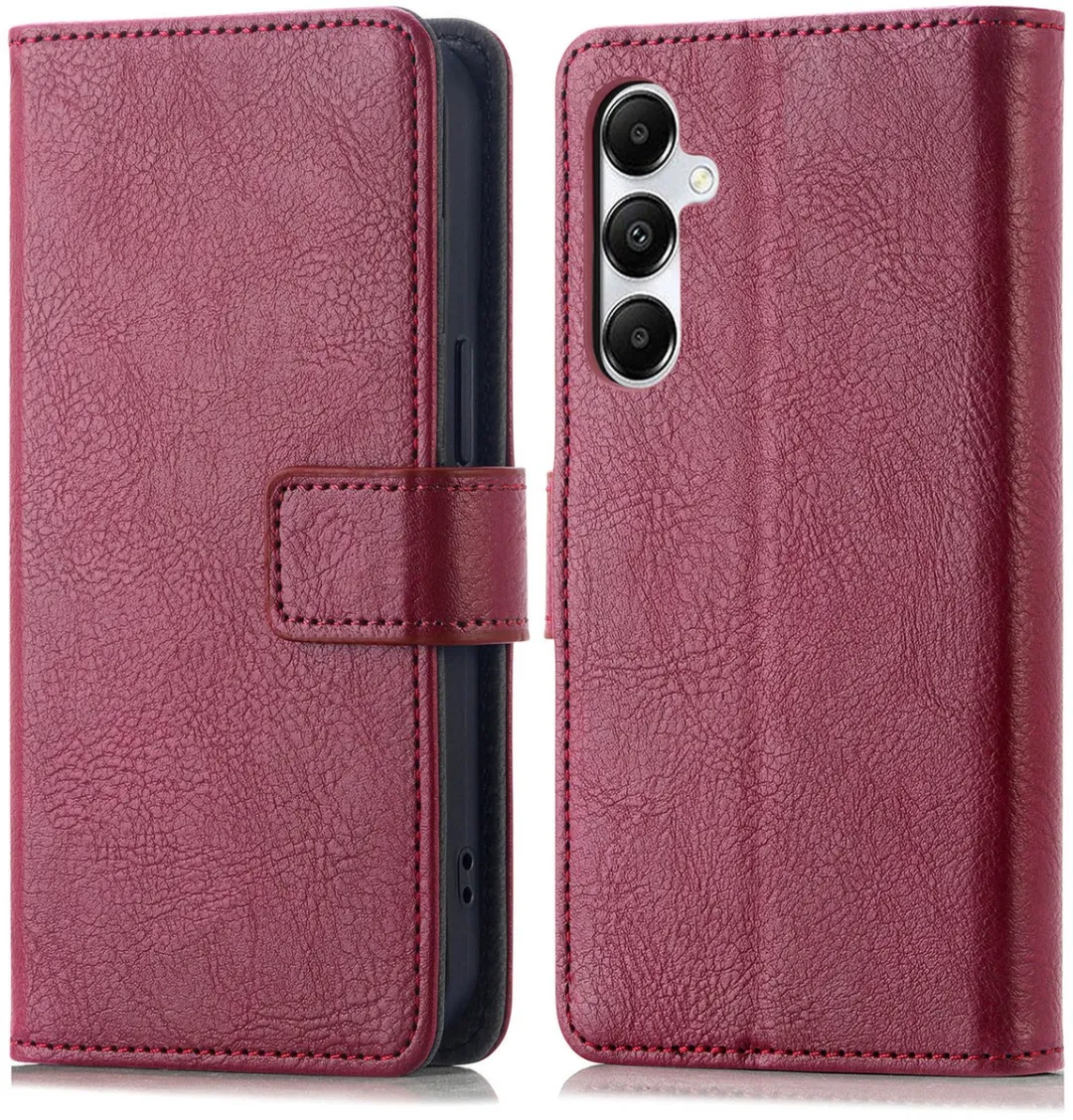 Imoshion Hoesje Samsung Galaxy A35 - 3 Pasjes - Bordeaux