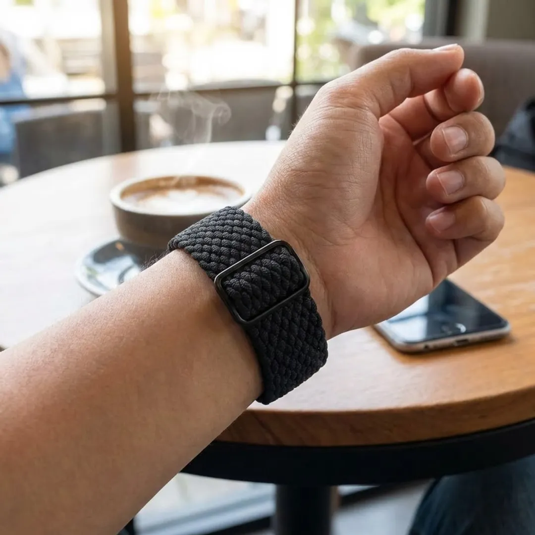 NUVEX Roze-Zwart Horloge Band 2 Stuks - Apple Watch 38-42mm