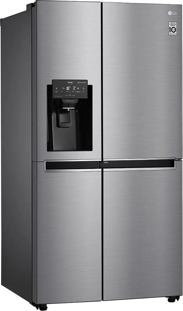 LG GSJ760PZZE Side-by-Side Koelkast 625L - Zwart/Grijs/Zilver