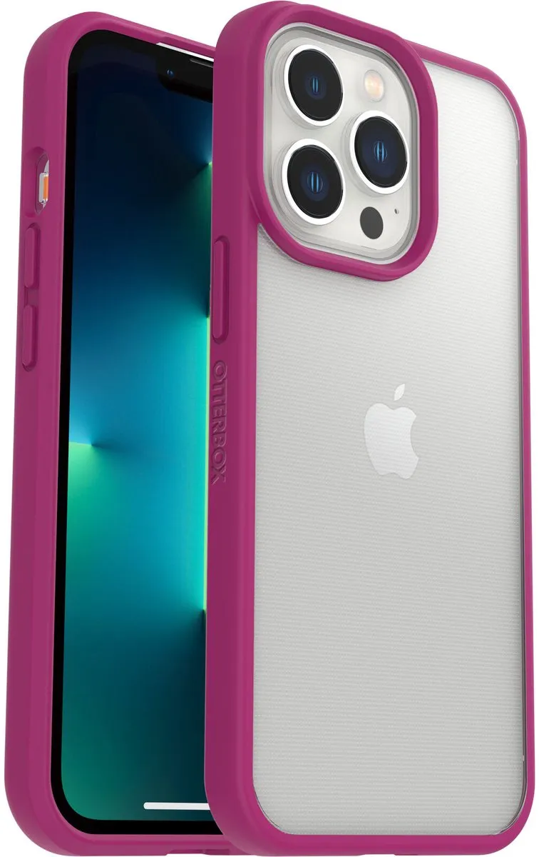OtterBox React Hoesje iPhone 13 Pro 77-85836 - Roze & Transparant - afbeelding 2 van 6