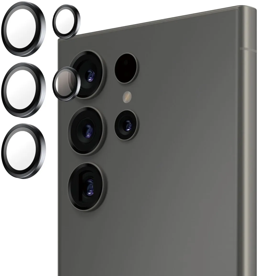 PanzerGlass Hoops Camera Lens Protector S25 Ultra - 1 Stuk