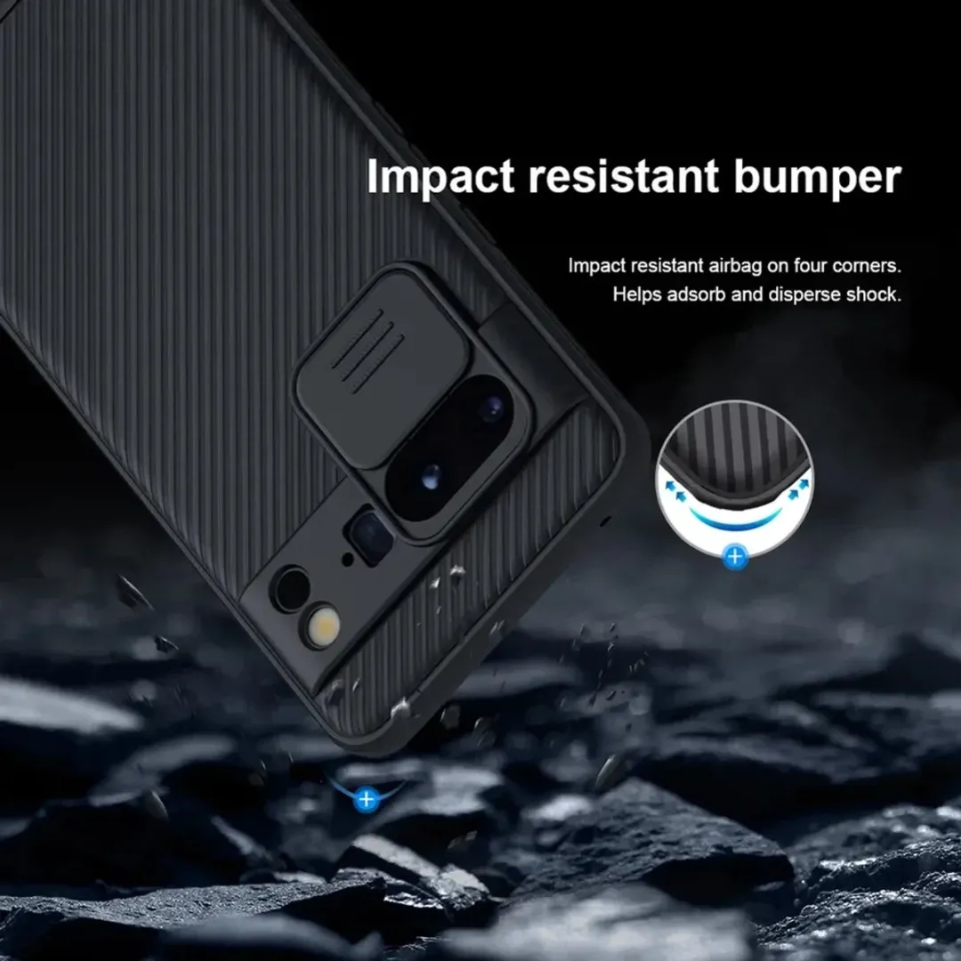 Nillkin CamShield Hoesje Google Pixel 8 Pro - Zwart - 57983118250