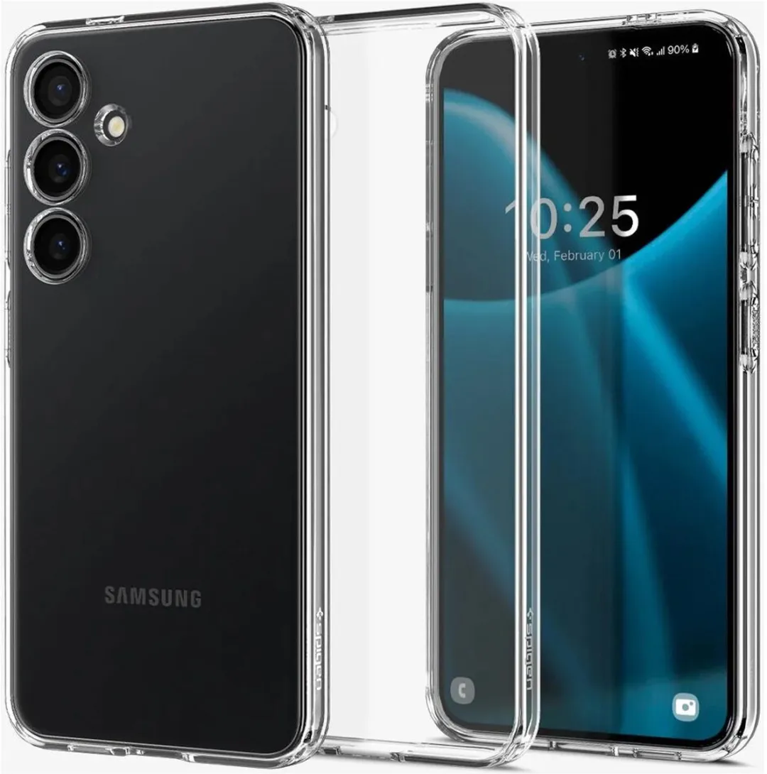 Spigen Crystal Flex Hoesje - Samsung Galaxy S24 FE - Transparant
