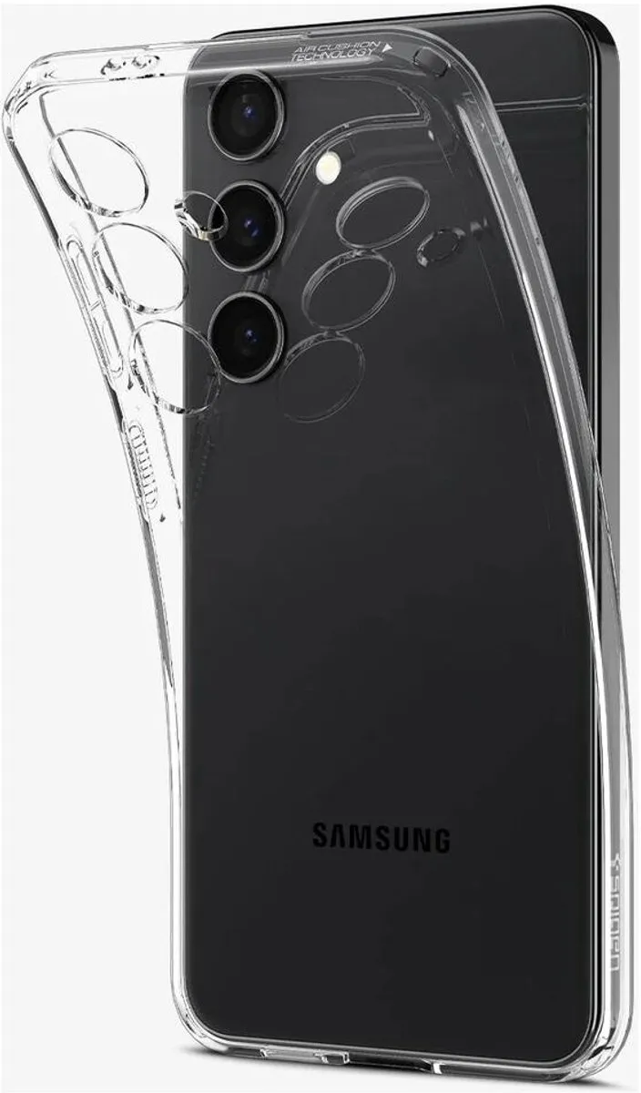 Spigen Crystal Flex Hoesje - Samsung Galaxy S24 FE - Transparant