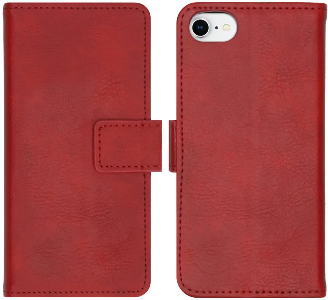 Imoshion Hoesje iPhone SE/8/7/6s - 3 Pasjes - Rood