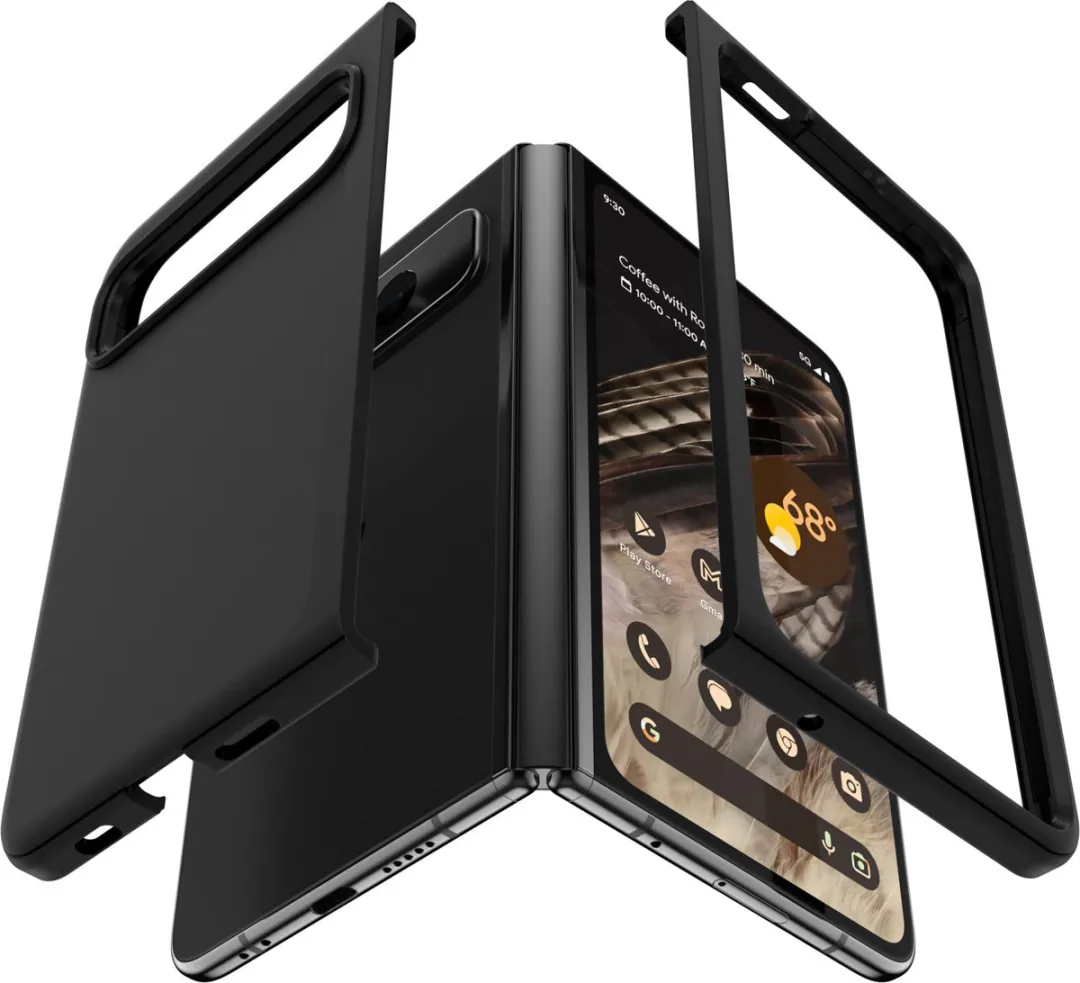 OtterBox Thin Flex Google Pixel Fold Hoesje 77-92265 - Zwart