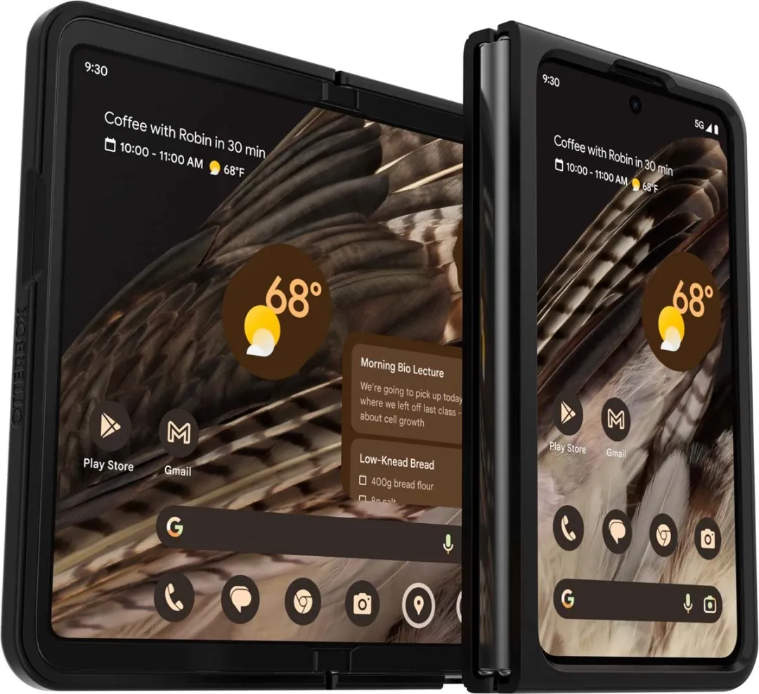 OtterBox Thin Flex Google Pixel Fold Hoesje 77-92265 - Zwart