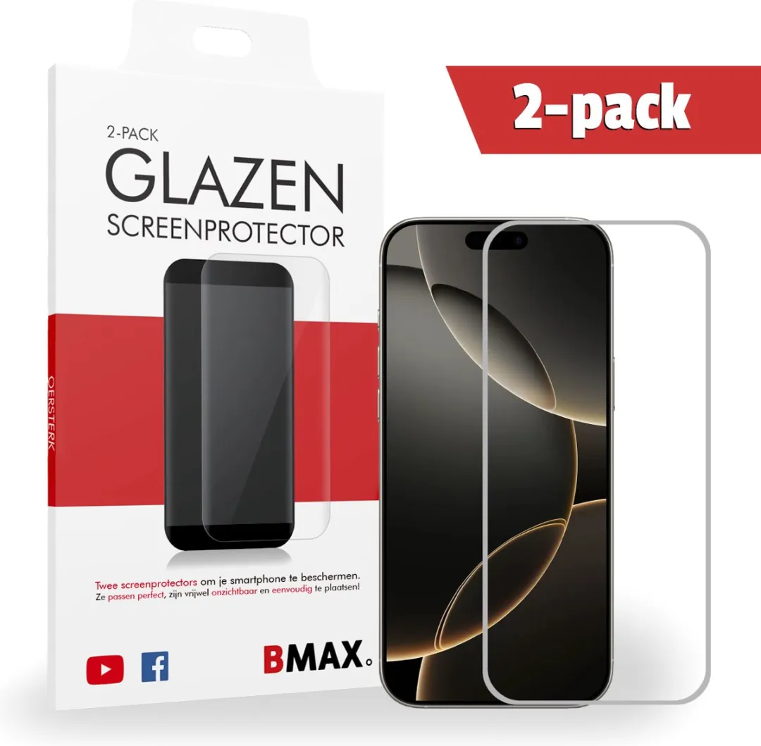 BMAX Screenprotector iPhone 16 Pro Max