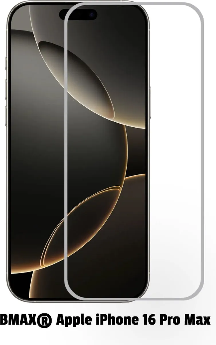 BMAX Screenprotector iPhone 16 Pro Max - 2 Stuks