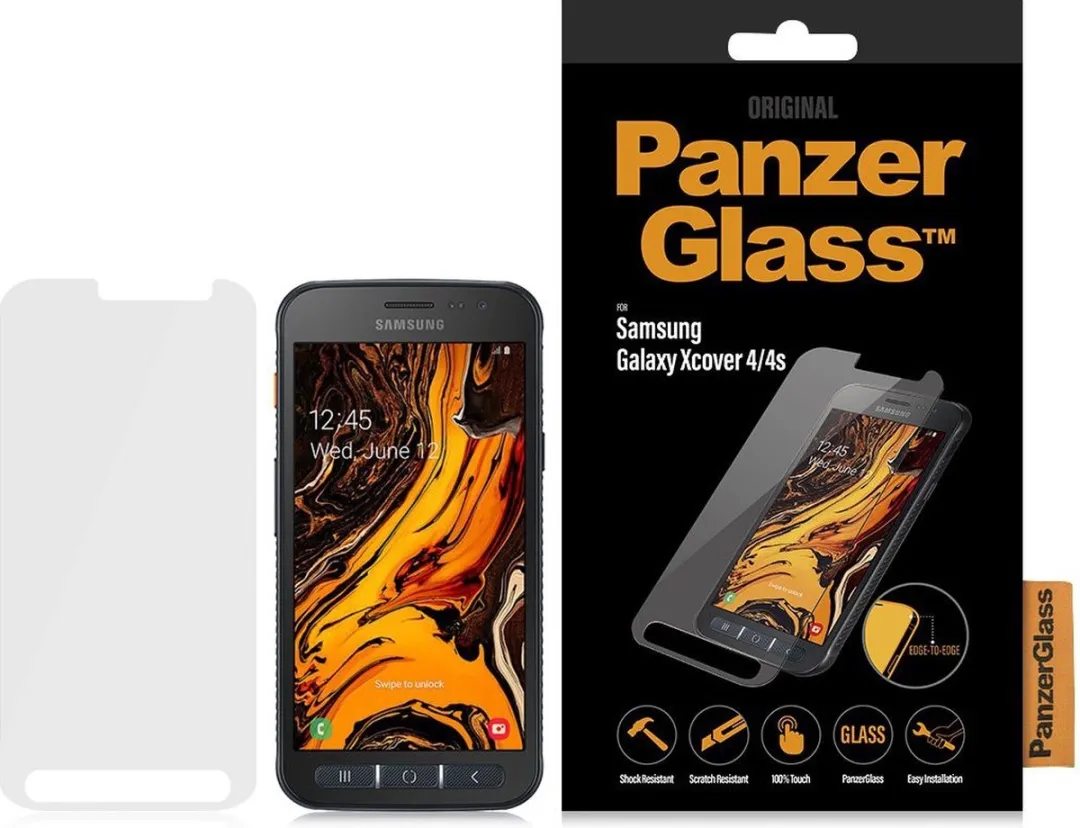 PanzerGlass Gehard Glas Screenprotector Xcover 4 - Samsung Galaxy - afbeelding 6 van 6