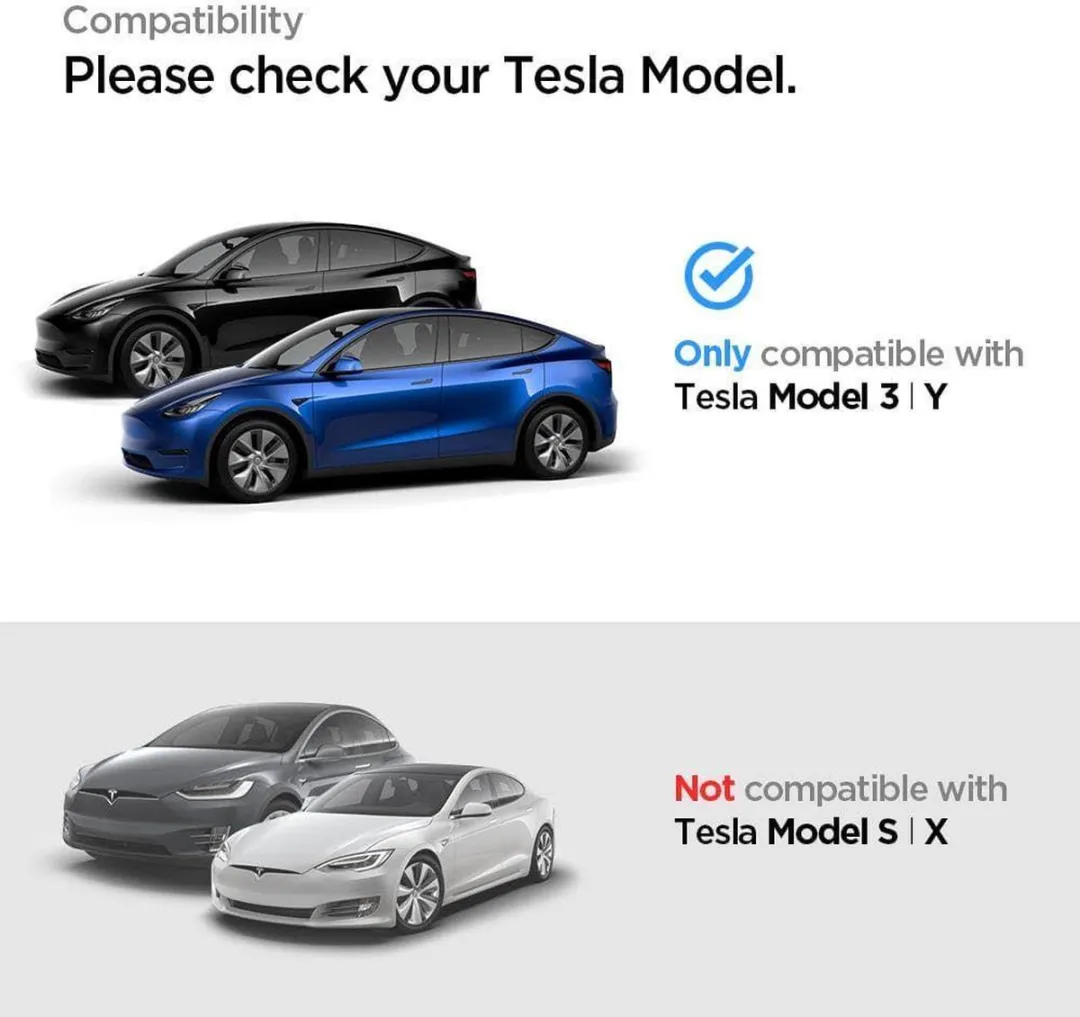 Spigen EZ Fit Glazen Screenprotector Tesla Model 3/Y 15" - Transparant
