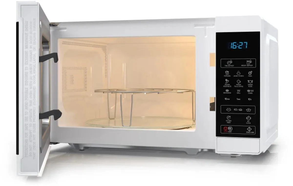 Sharp YC-MG02EW Magnetron 20L - 800W/1000W Grill - Wit
