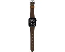 OtterBox Symmetry Cactus Leren Bandje Apple Watch - Bruin