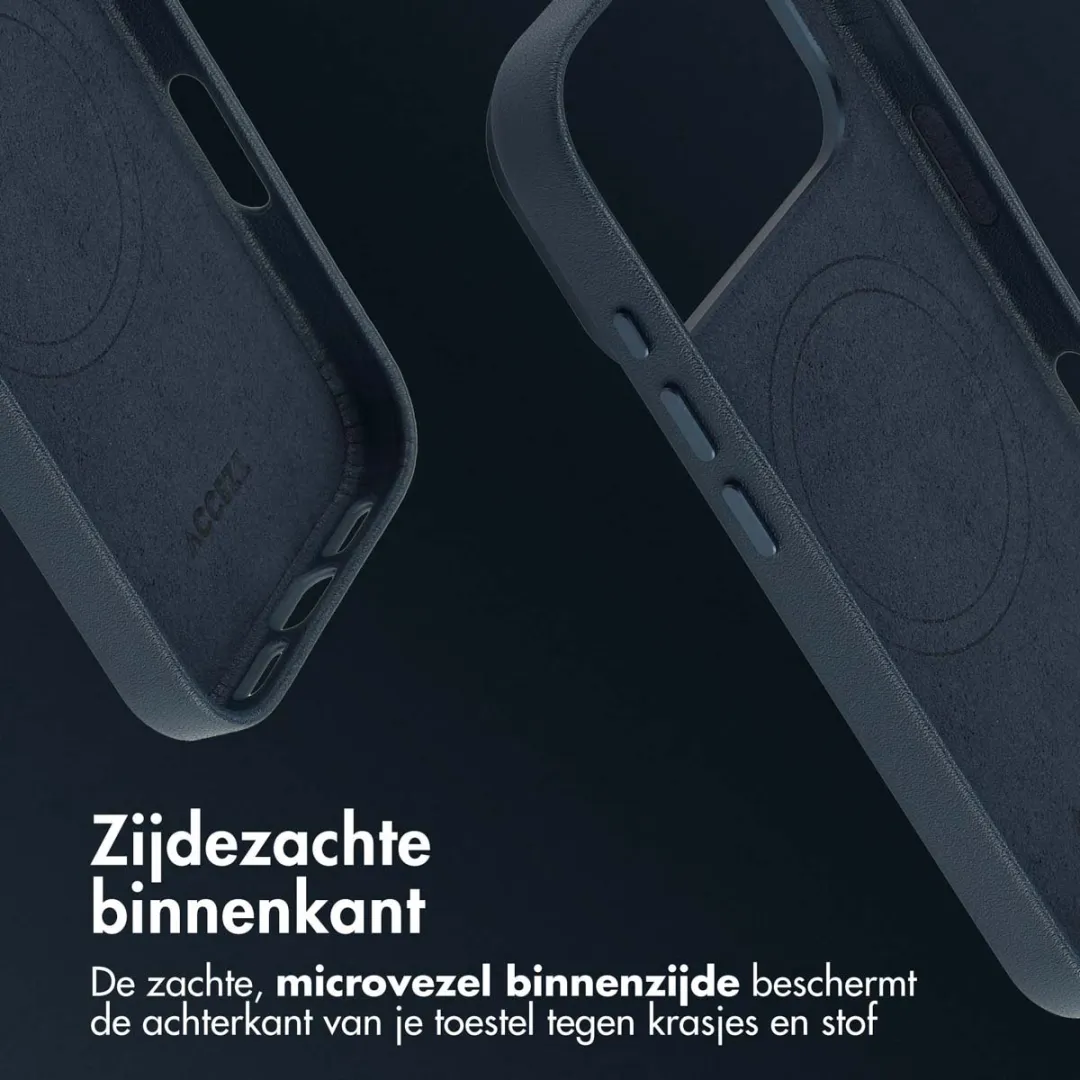 Accezz Hoesje iPhone 17 Pro Nightfall Blue - 2 Stuks