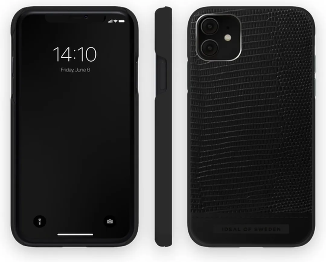 iDeal of Sweden Atelier Case Unity IDACAW20-2054-229 iPhone 12 Mini - Zwart - afbeelding 3 van 6