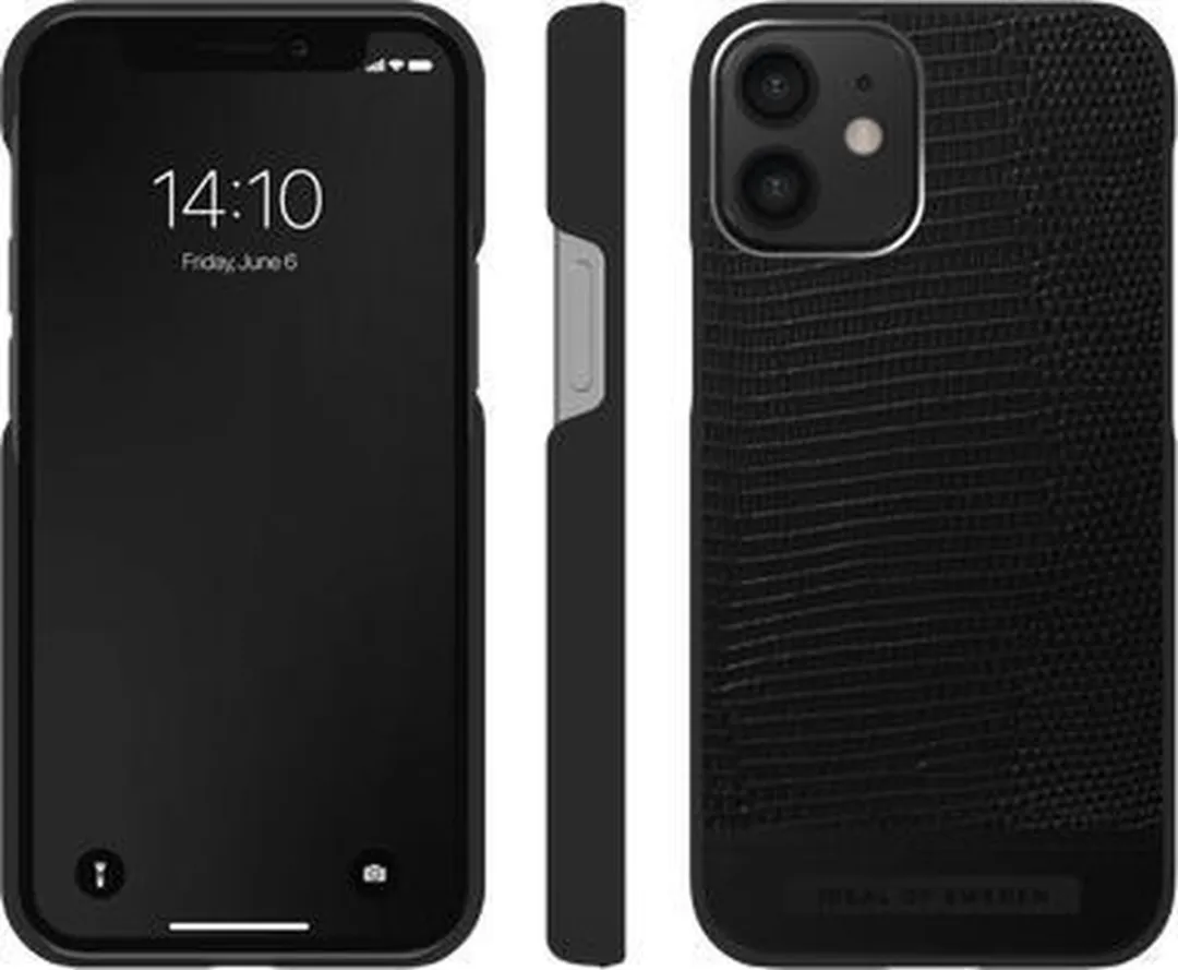 iDeal of Sweden Atelier Case Unity IDACAW20-2054-229 iPhone 12 Mini - Zwart - afbeelding 5 van 6