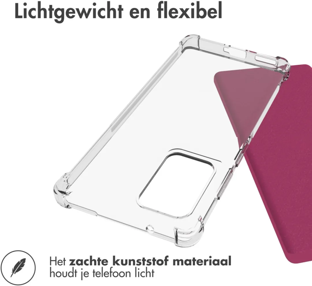imoshion Hoesje Motorola Edge 50 Fusion - Transparant