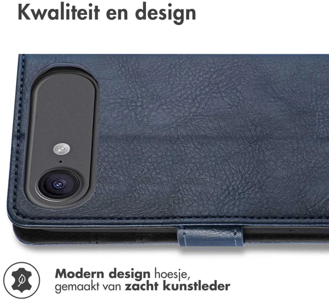 Imoshion Hoesje iPhone 17 Air - 3 Pasjes - Donkerblauw