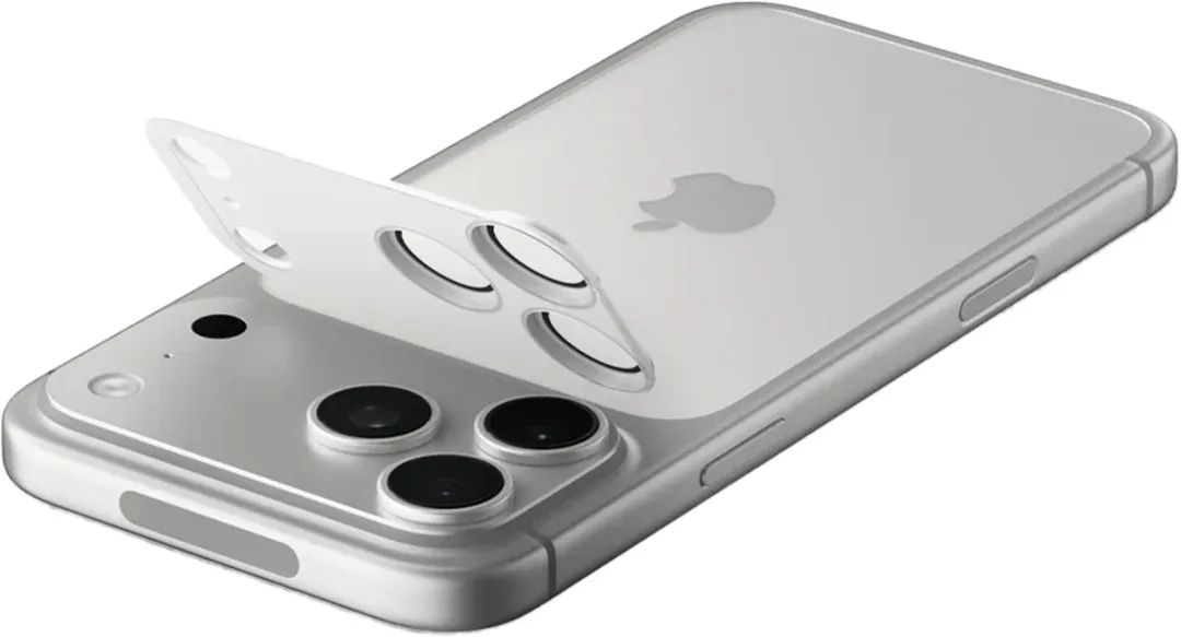 Spigen GLAStR EZ Fit AGL10652 Camera Protector - iPhone 17 Pro Max - Zilver