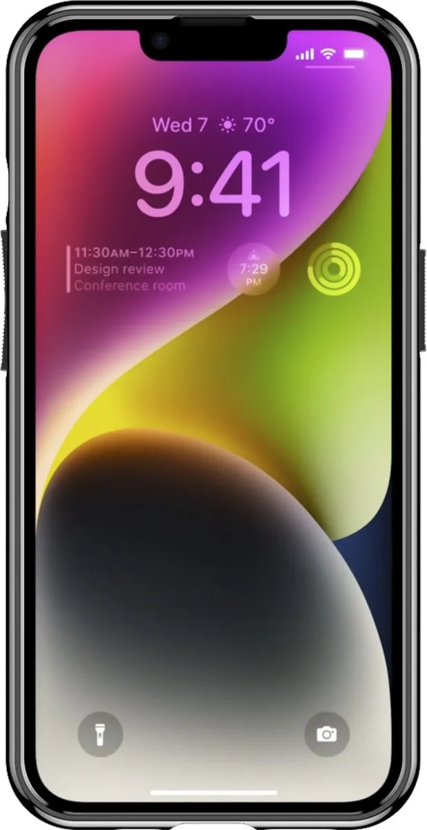 Just in Case Cazy iPhone 14 Plus Siliconen Hoesje - Zwart