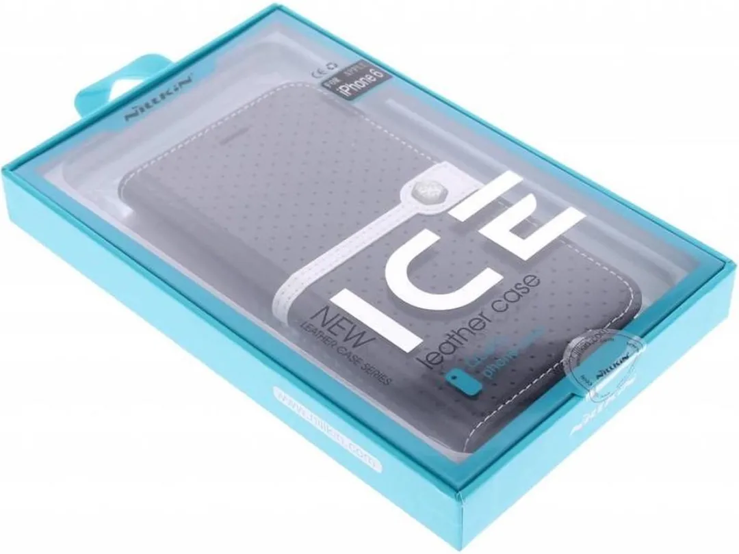 Nillkin Ice Series Booktype iPhone 6/6s 6G29050602 - Zwart - afbeelding 6 van 6