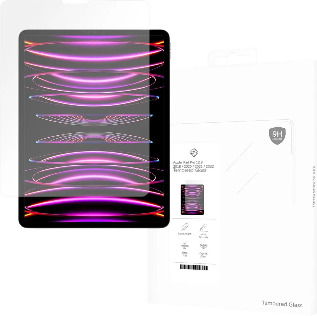 Just in Case Cazy Screenprotector 8061461 - iPad Pro 12.9 2018/2020/2022 - Glas