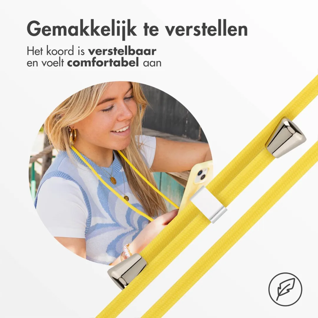 Imoshion Hoesje iPhone 12/12 Pro - Siliconen Flower Yellow