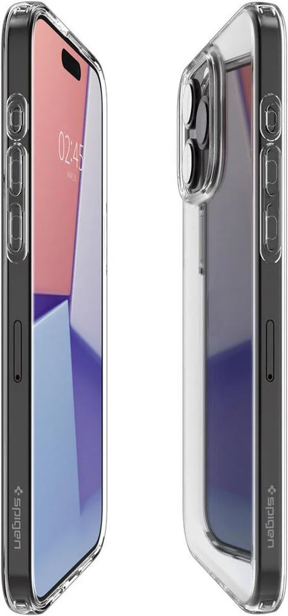 Spigen Crystal Flex ACS06443 Hoesje - iPhone 15 Pro Max - Transparant