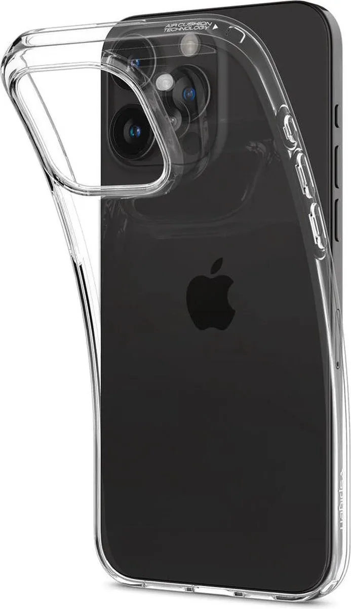 Spigen Crystal Flex ACS06443 Hoesje - iPhone 15 Pro Max - Transparant