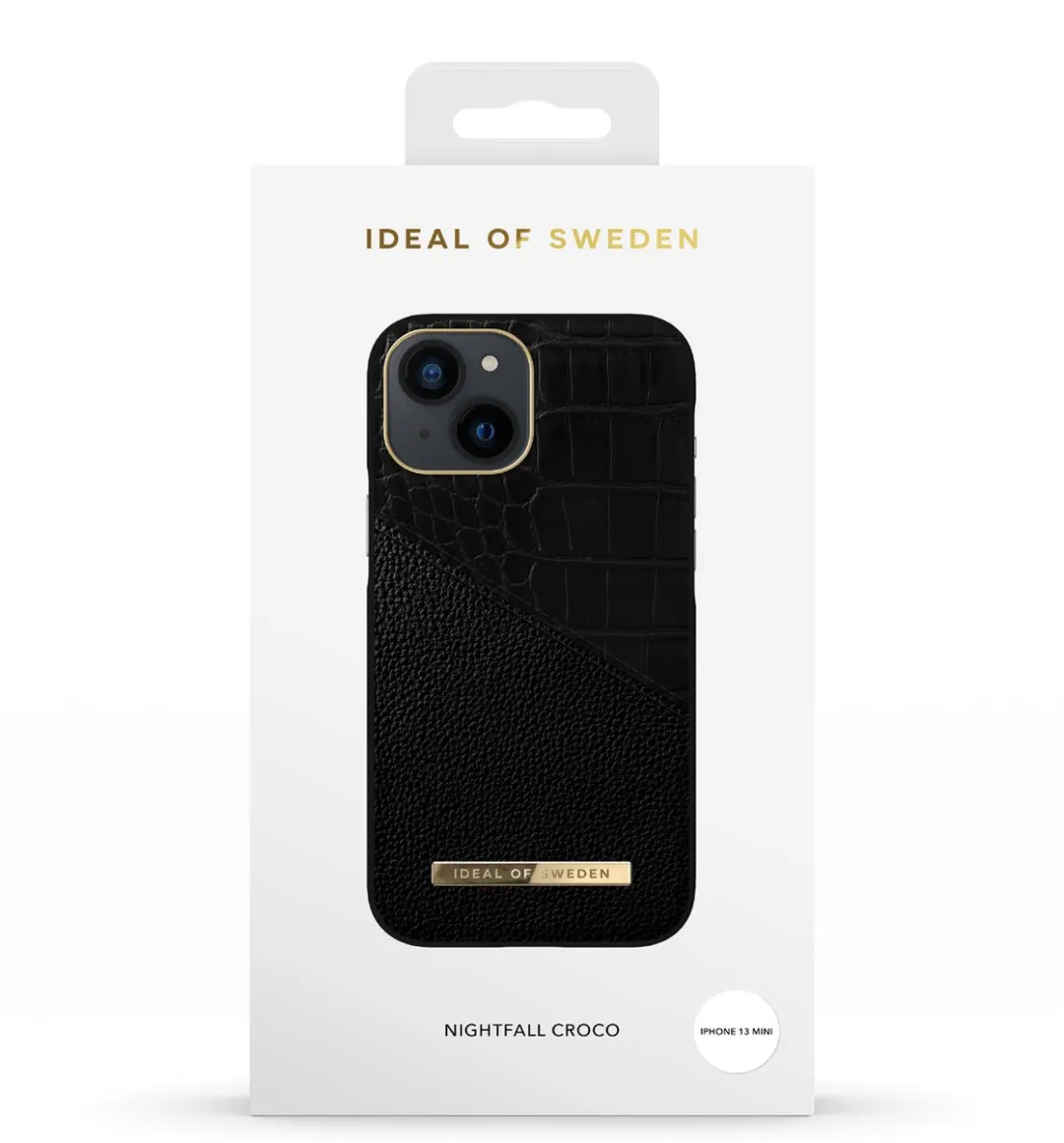 iDeal of Sweden iPhone 13 Mini Fashion Case Nightfall Croco - IDACSS20-I2154-212 - afbeelding 3 van 3