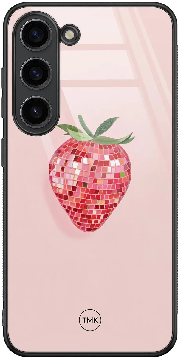 Casevibes Hoesje Samsung Galaxy S23 Disco Aardbei