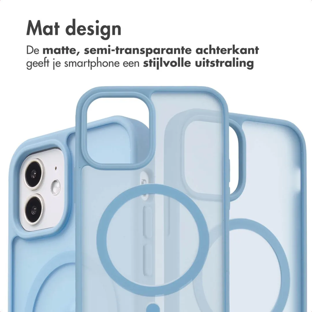 Imoshion Hoesje iPhone 12/12 Pro Lichtblauw - MagSafe