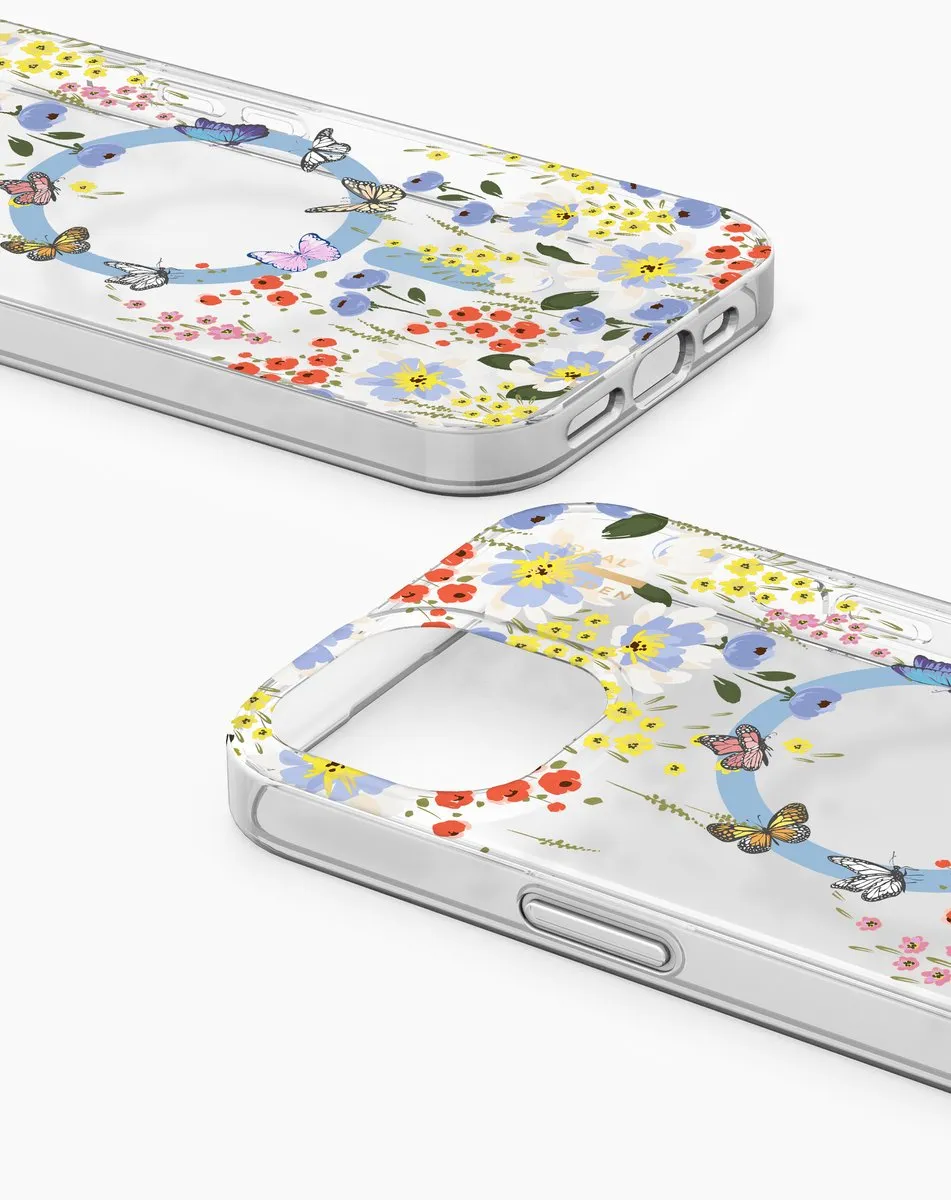 iDeal of Sweden Clear Case iPhone 13/14/15/16 MagSafe - Artistic Garden