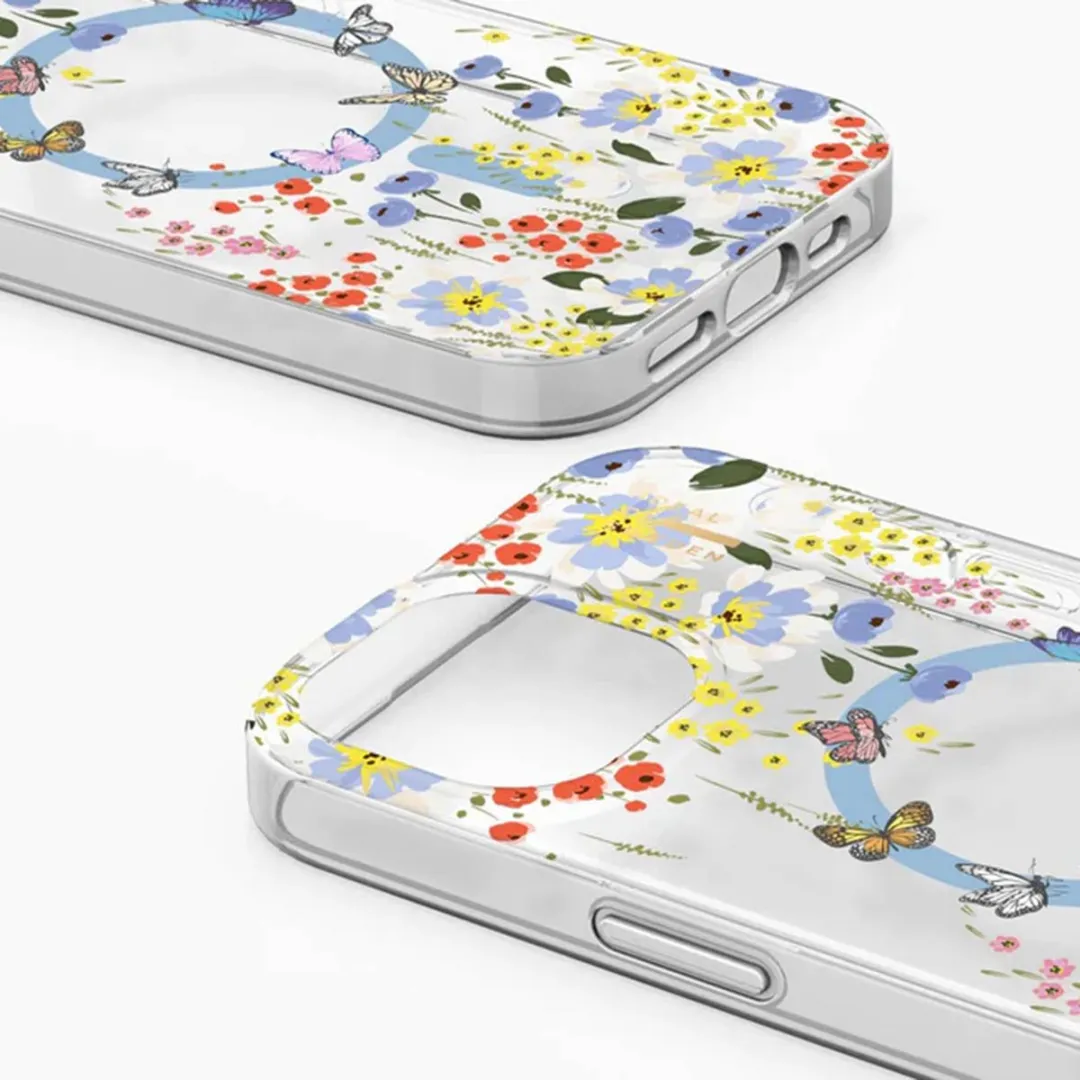 iDeal of Sweden Clear Case iPhone 13/14/15/16 MagSafe - Artistic Garden