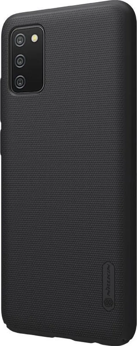 Nillkin Frosted Shield Hoesje Samsung Galaxy A02S - Zwart - afbeelding 3 van 5