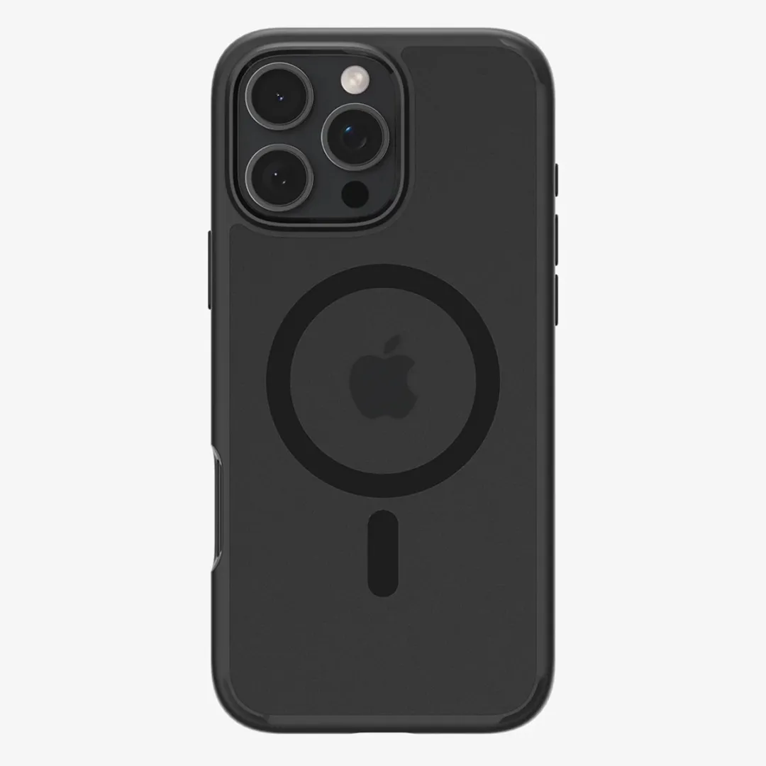 Spigen Ultra Hybrid MagFit ACS08003 Hoesje - iPhone 16 Pro Max - Frost Zwart