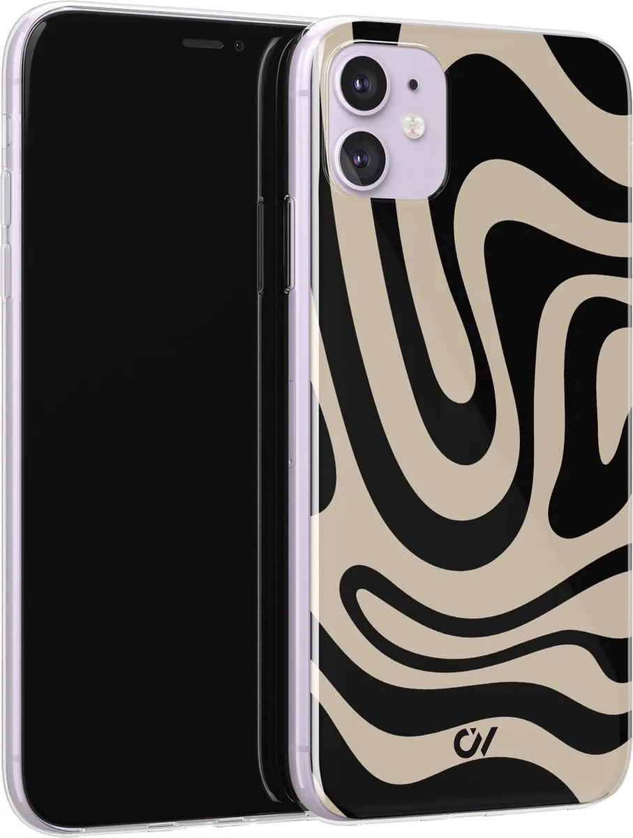 Casevibes iPhone 11 Hoesje - Zwart - A/11/UV/010