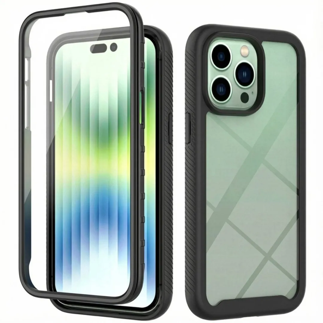 Imoshion Hoesje iPhone 14 Pro Max - 360° Bescherming - Zwart