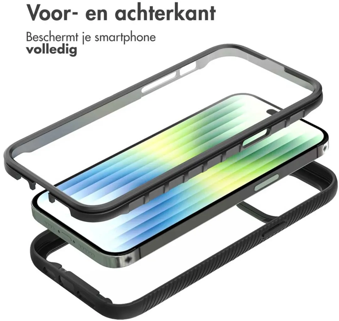 Imoshion Hoesje iPhone 14 Pro Max - 360° Bescherming - Zwart
