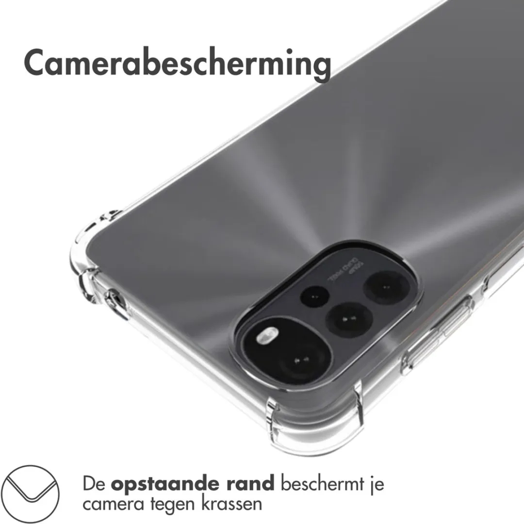 Imoshion Hoesje Motorola Moto G22 - Transparant
