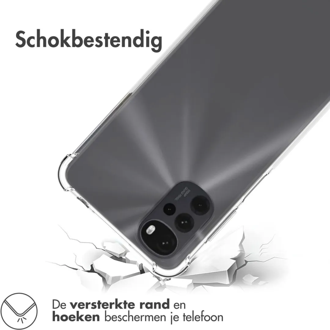 Imoshion Hoesje Motorola Moto G22 - Transparant