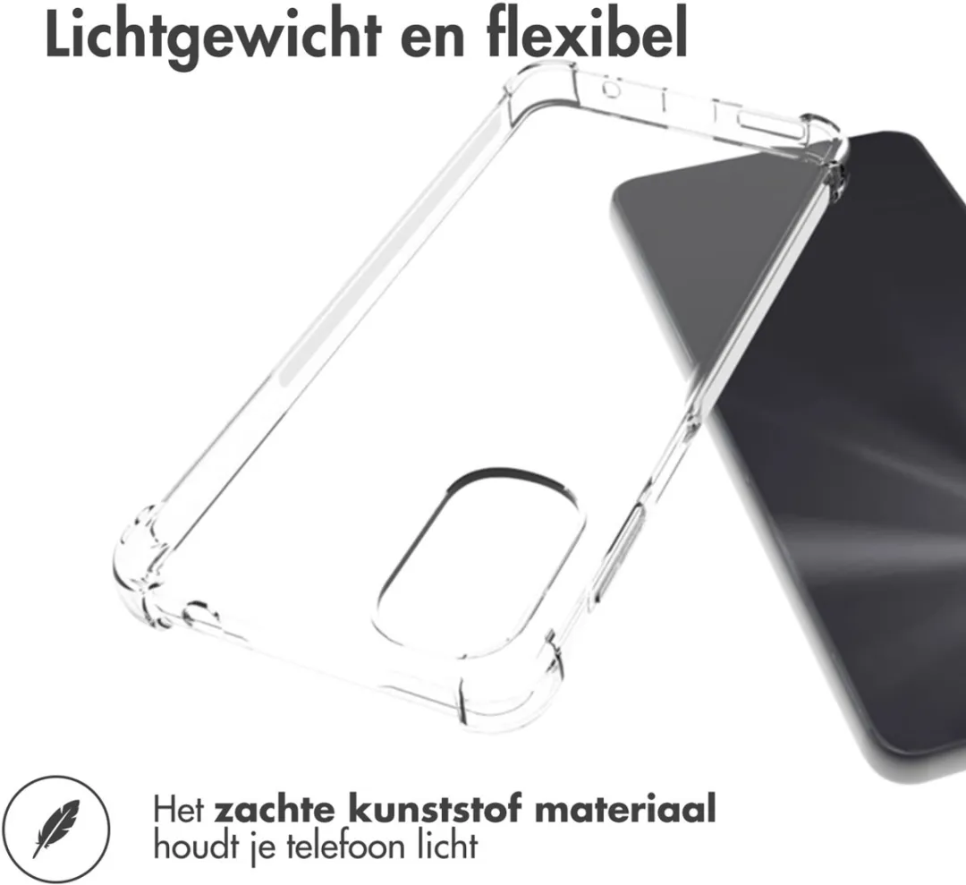 Imoshion Hoesje Motorola Moto G22 - Transparant