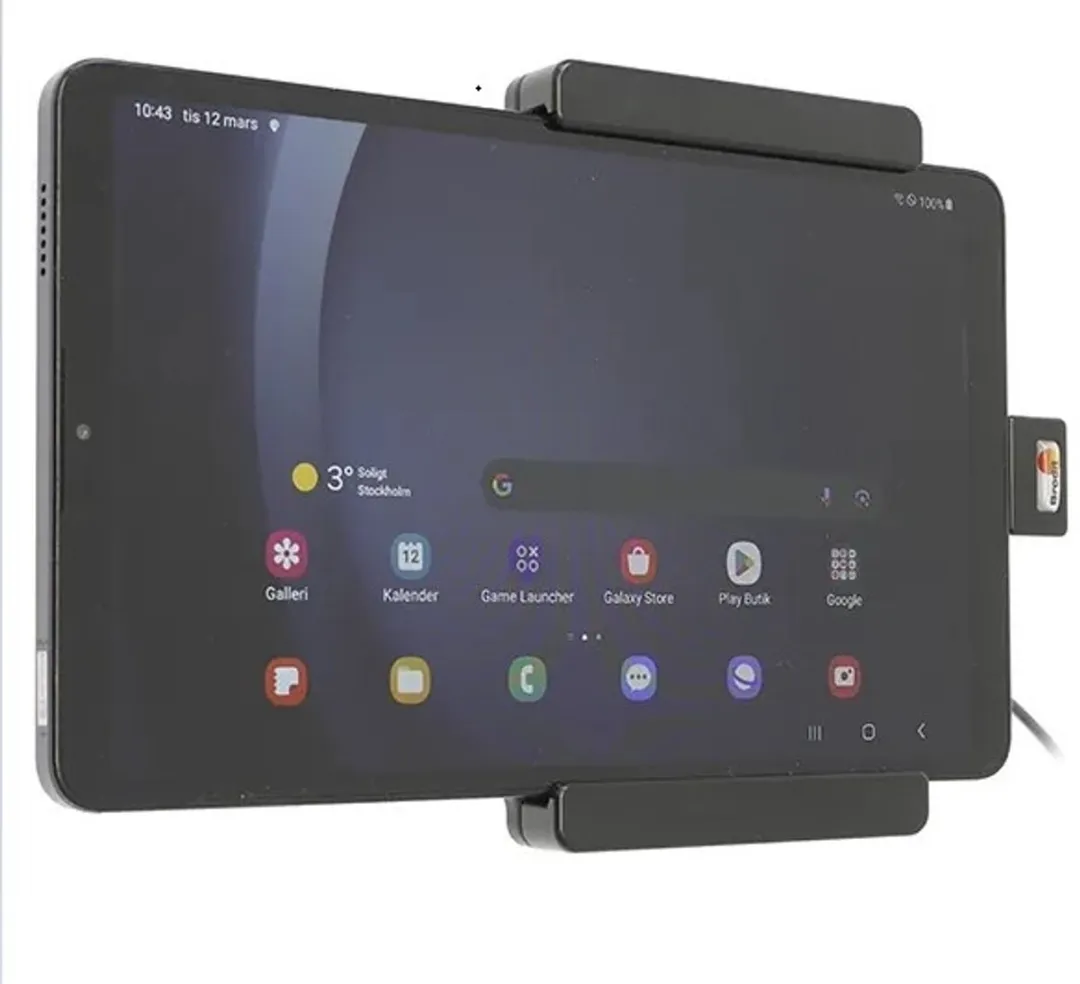 Brodit Active Houder/Lader Samsung Tab A9/A11 8.7"