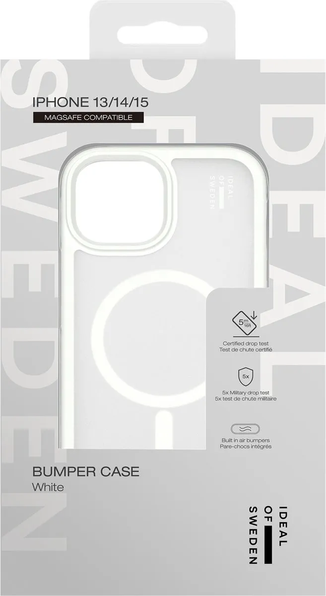 iDeal of Sweden Bumper Case MagSafe iPhone 16e - Cloudy White - afbeelding 4 van 4