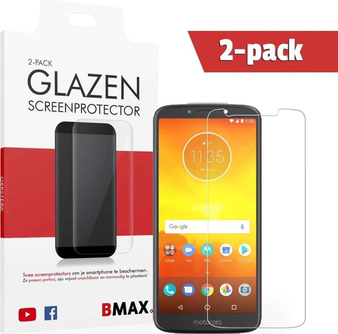 BMAX Moto E5 Glazen Screenprotector