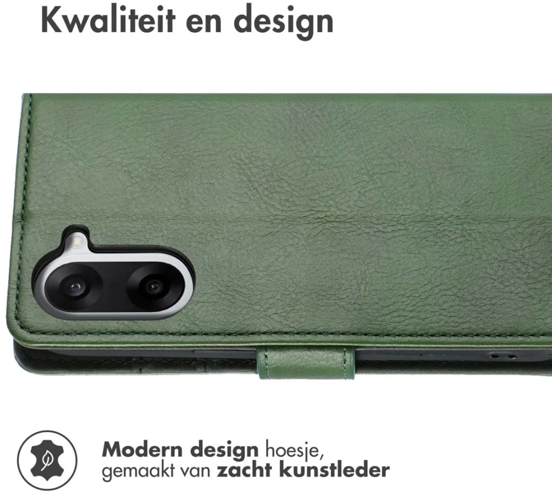 Imoshion Hoesje OnePlus Nord CE5 3 Pasjes - Groen