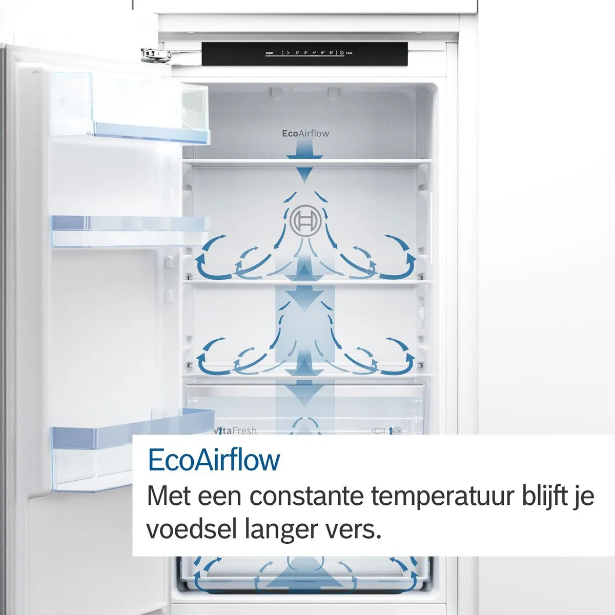 Bosch Serie 2 KIL42NSE0 Combi-koelkast 187L - Wit