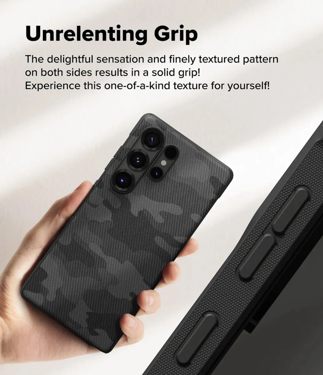 Ringke Onyx Hoesje Samsung Galaxy S25 Ultra - Camo Zwart