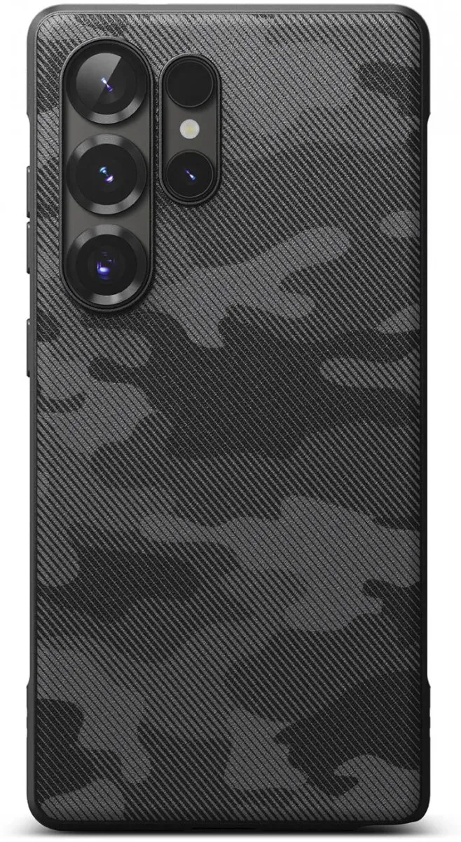 Ringke Onyx Hoesje Samsung Galaxy S25 Ultra - Camo Zwart